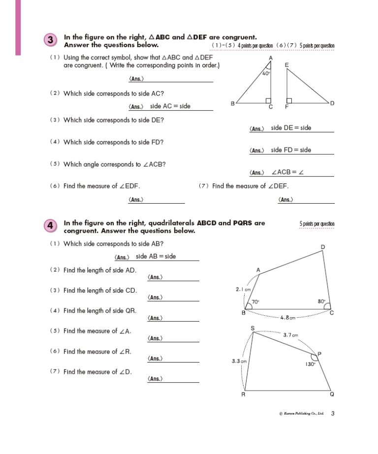 Geometry: Grade 6-8 – LoveReading Books