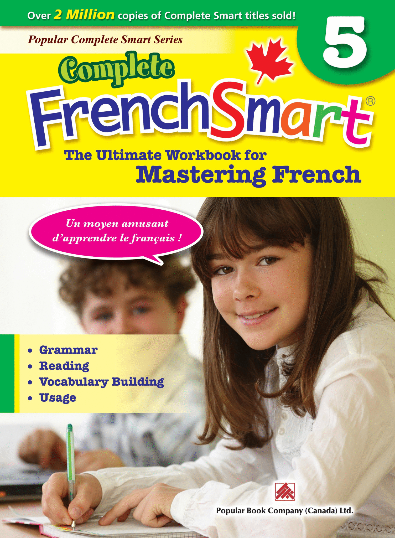 Complete FrenchSmart 5 Canadian Curriculum French Workbook For Grade 